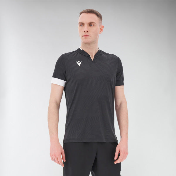Magister polo tecnica con colletto alla coreana