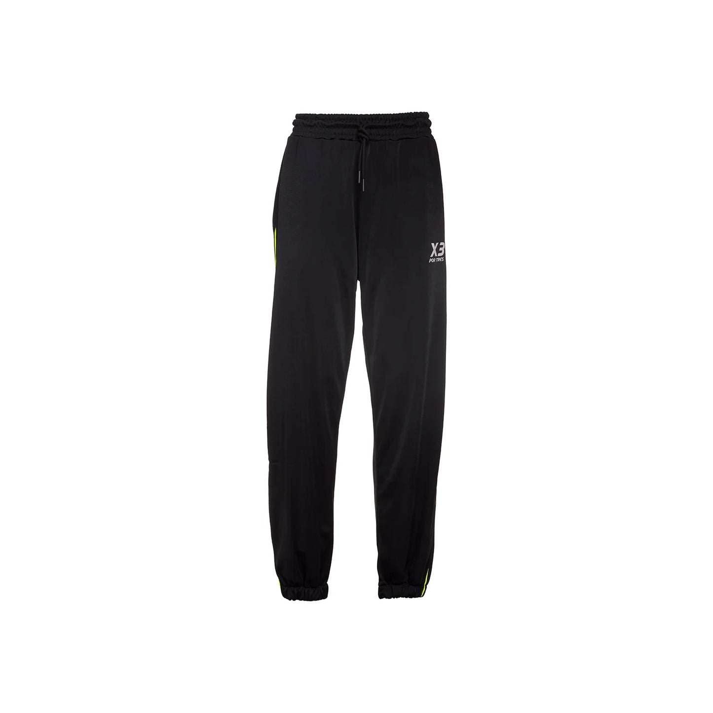 GERMANIA Nero / Giallo Fluo- Pantalone in trincerato- mid seson