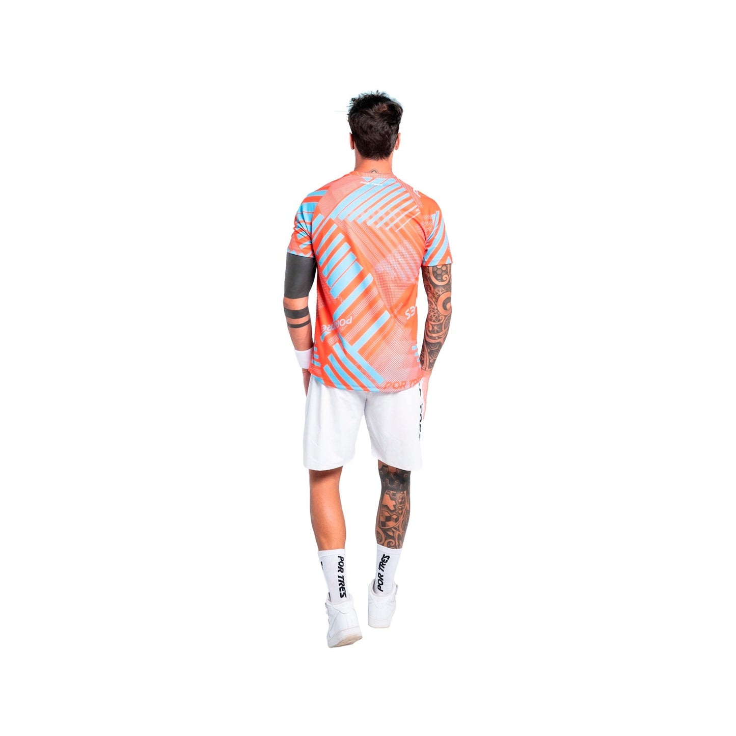 MILÁN Naranja Camiseta Hombre