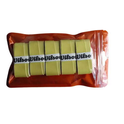 5pcs Gradual Tennis Overgrip Tennis Sweatband PU Tennis Racket