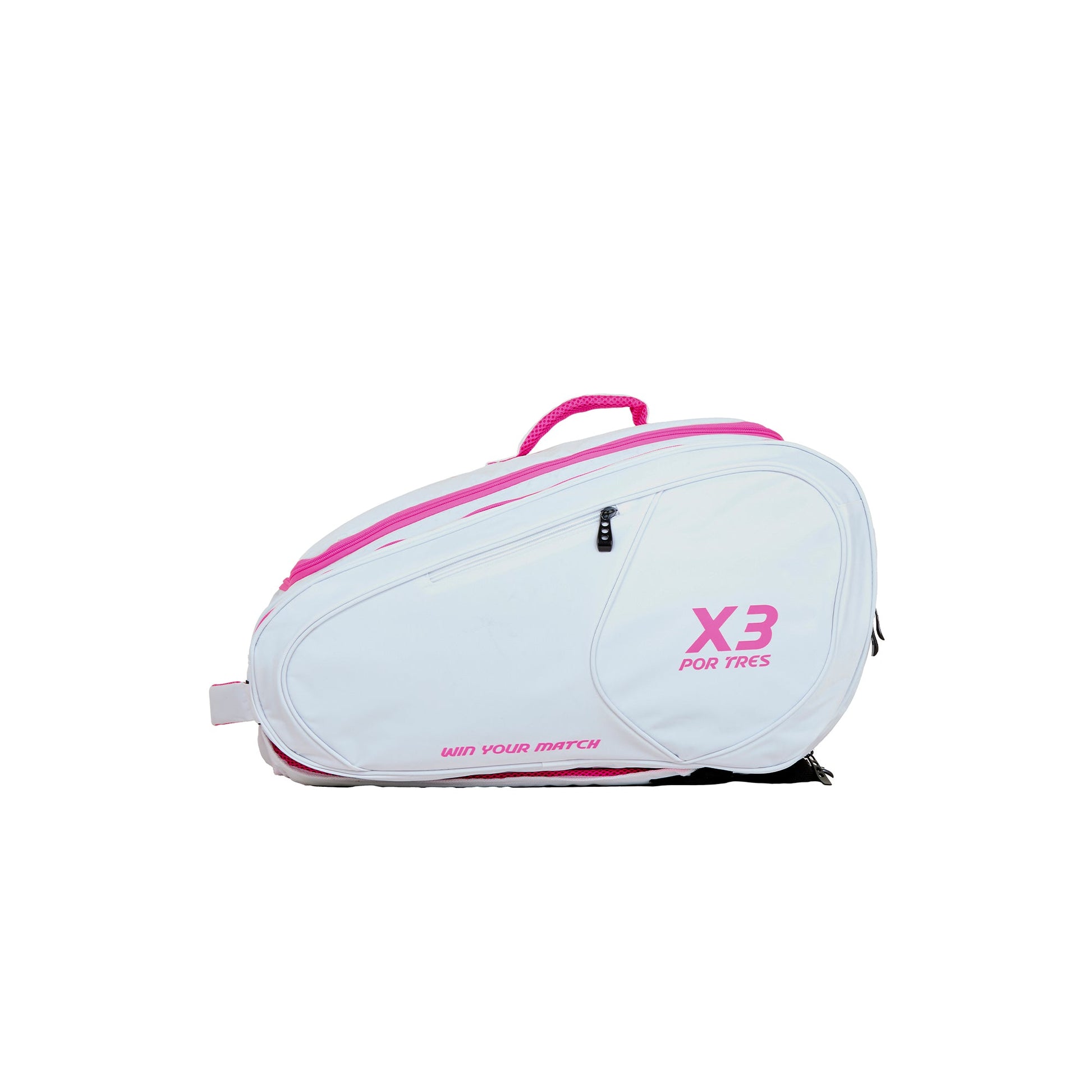 BAHIA Borsone Bianco/Fucsia