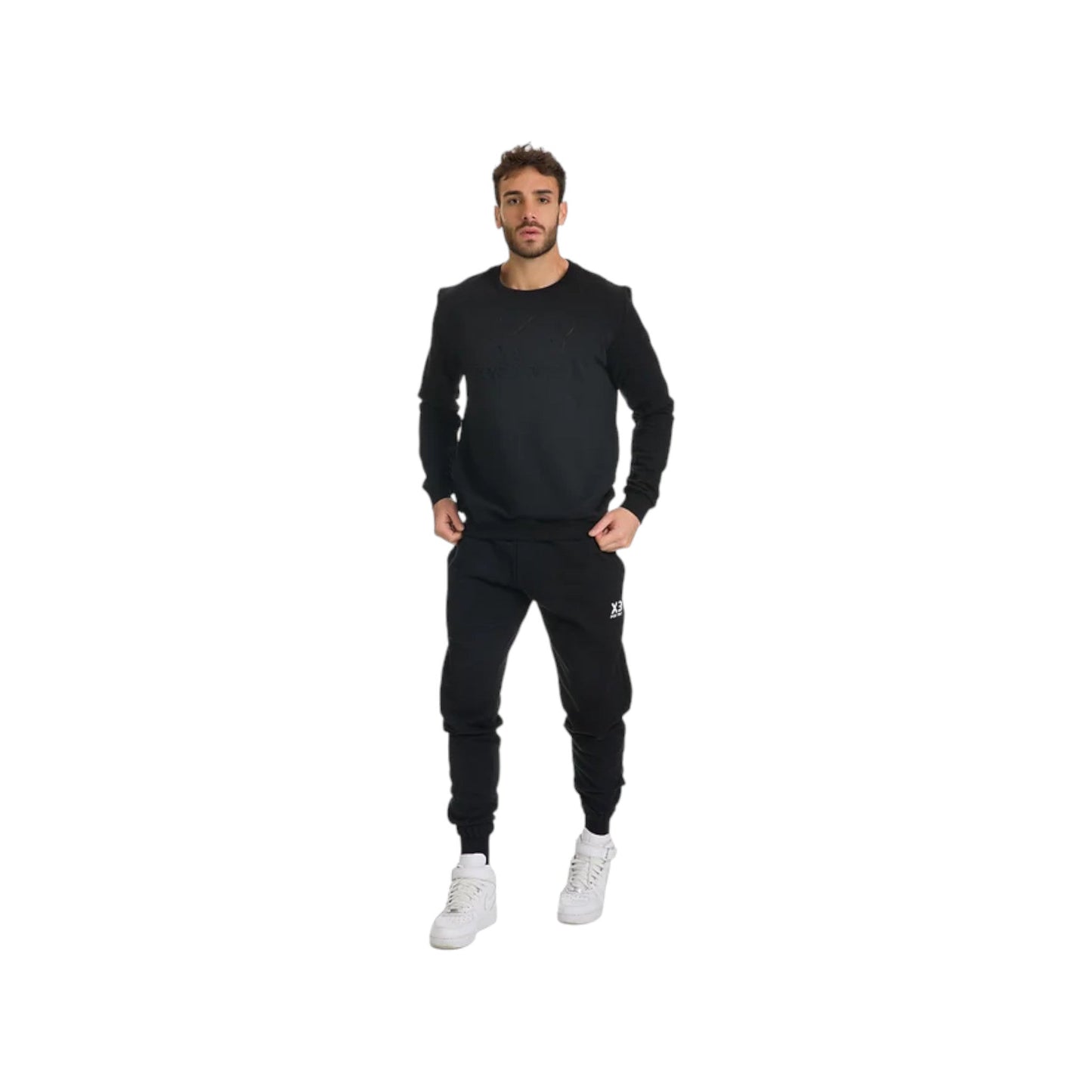 GALLES Pantalón Hombre Negro