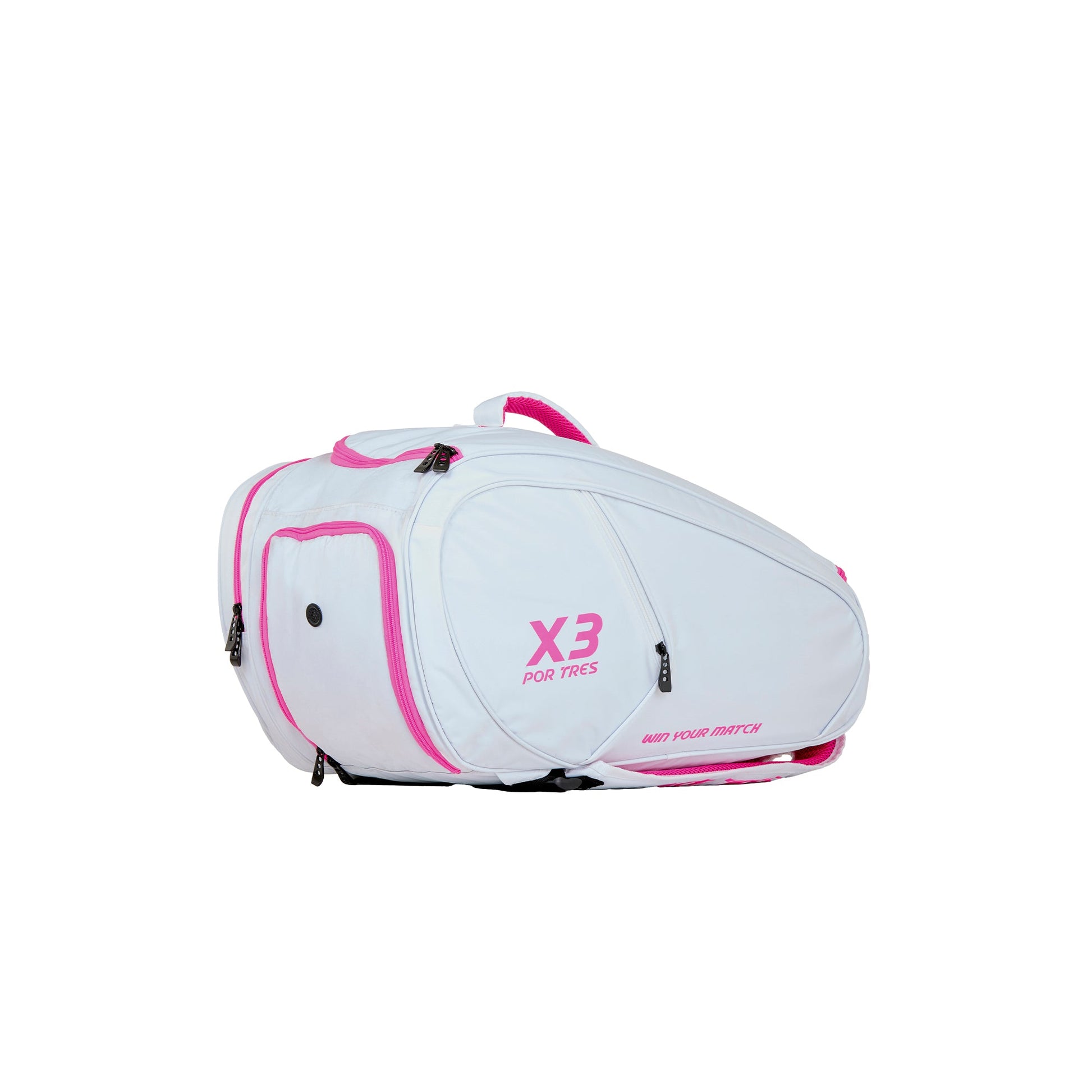 BAHIA Borsone Bianco/Fucsia