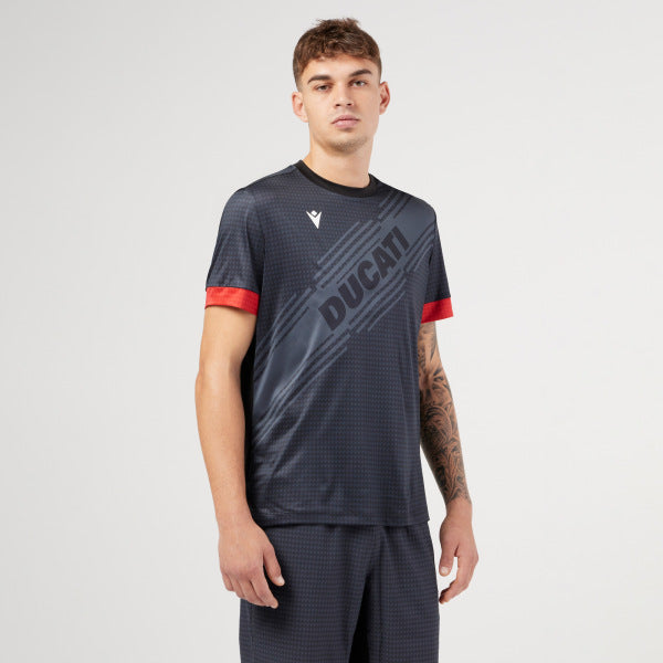 Maglia Padel Macron X Ducati Nera