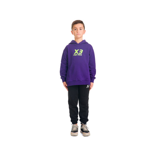 POLAND Viola Felpa con cappuccio Kids