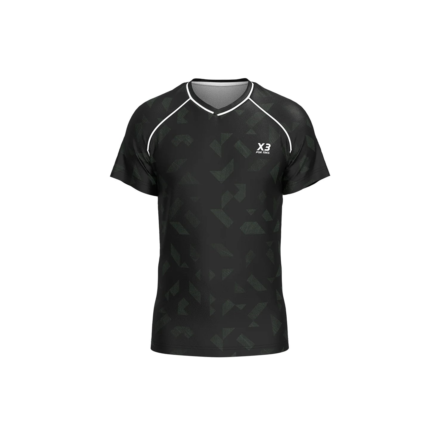 Camiseta Estocolmo Hombre Negra