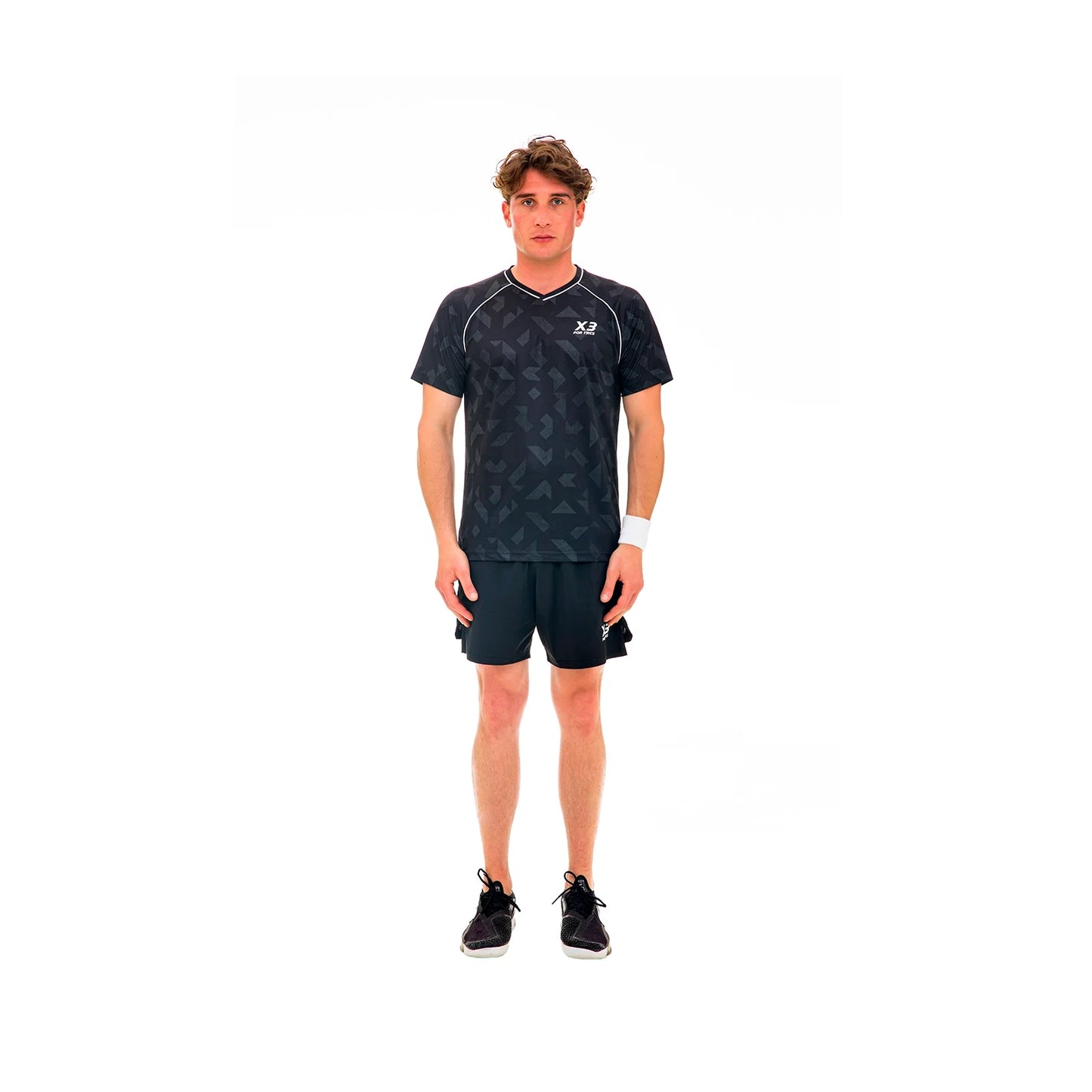 Camiseta Estocolmo Hombre Negra