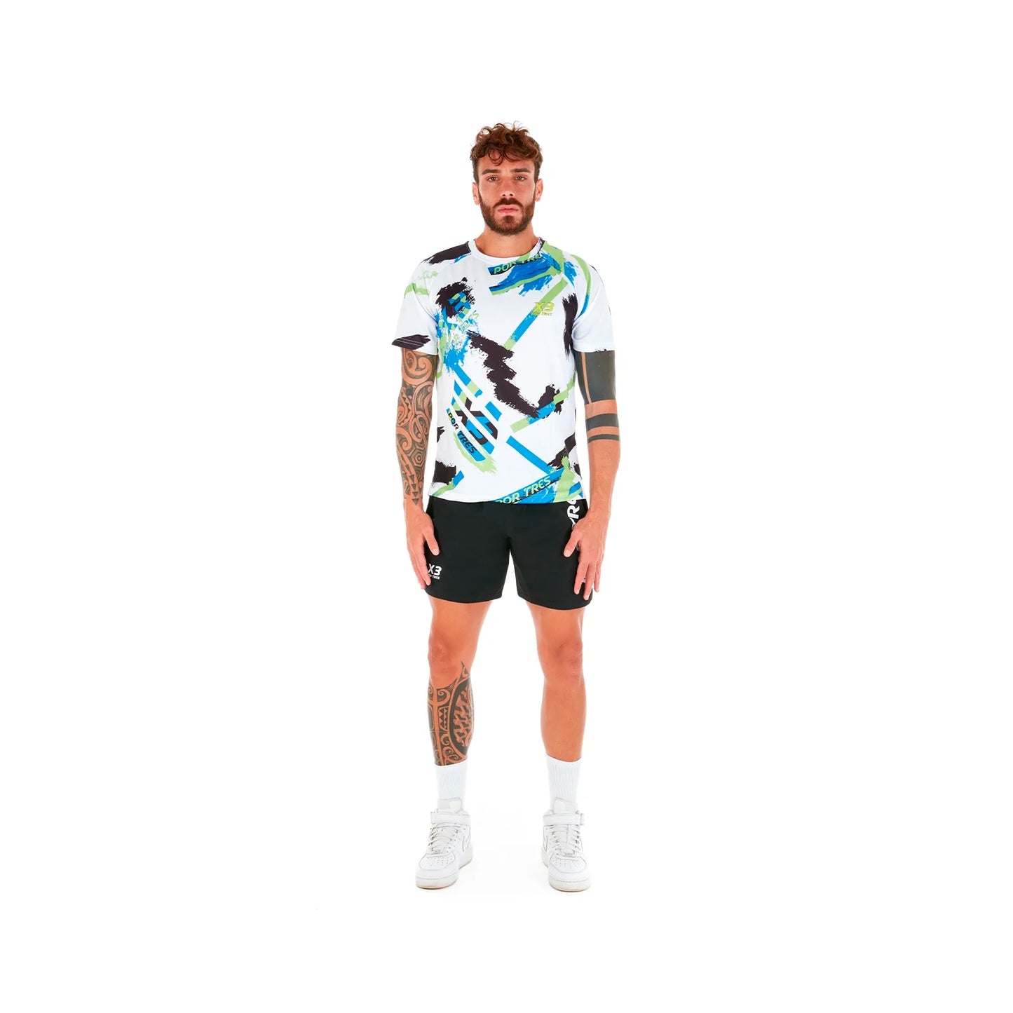 MALAGA Azzurro T-shirt Uomo