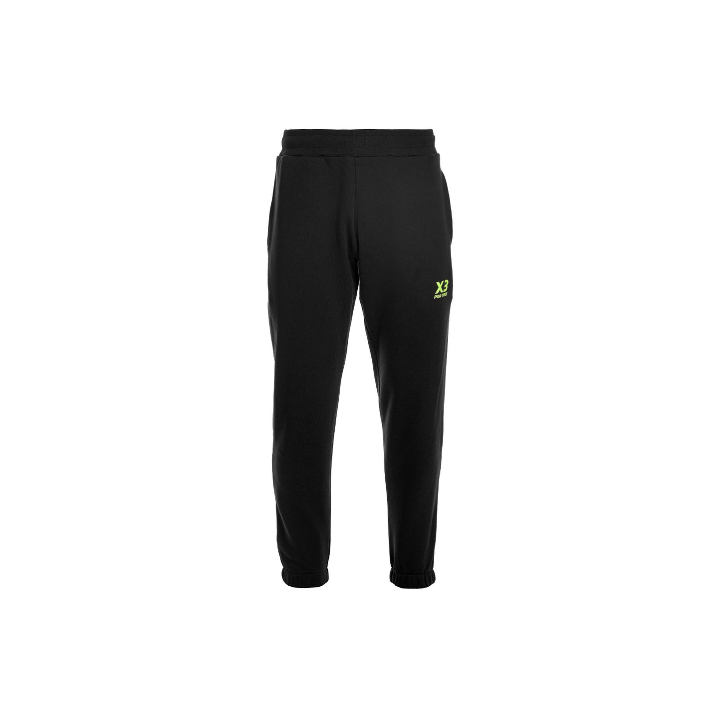 INGLATERRA Pantalón Negro y Verde Flúor