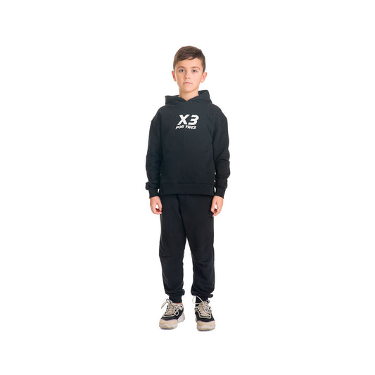 POLAND Nera Felpa con cappuccio Kids