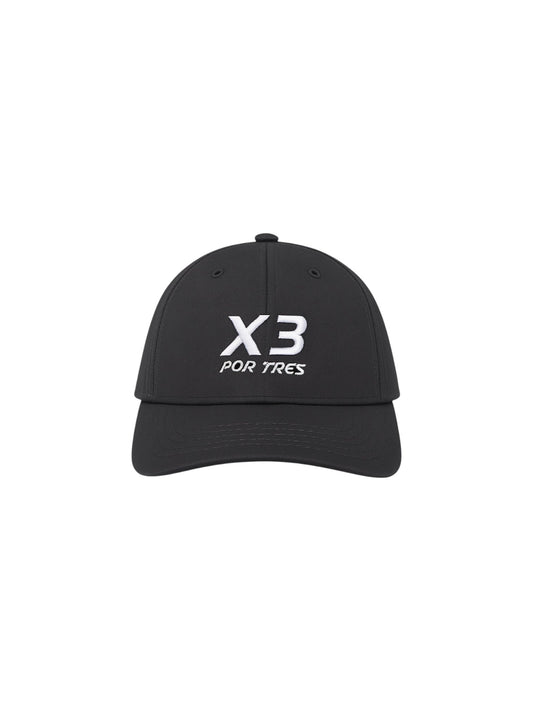 Cappellino Nero con Visiera e Rete