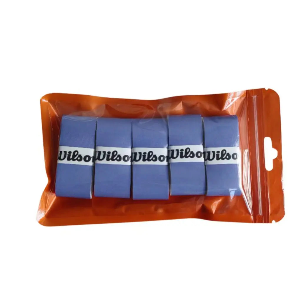 5pcs Gradual Tennis Overgrip Tennis Sweatband PU Tennis Racket