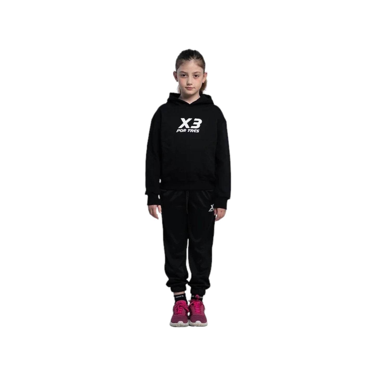 POLAND Nera Felpa con cappuccio Kids